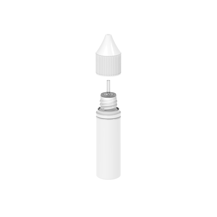 Comprar Chubby Gorilla Botella unicornio CR de 16.5 ml con evidencia de manipulación (botella blanca con cierre blanco) al por mayor en España