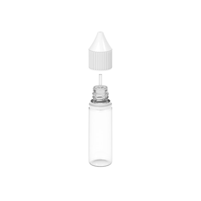 Comprar Chubby Gorilla Botella de unicornio CR de 16.5 ml con evidencia de manipulación (botella transparente con cierre blanco) al por mayor en España