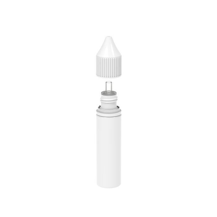 Comprar Chubby Gorilla Botella unicornio de 20 ml con reductor de flujo y evidencia de manipulación (botella blanca con tapa blanca) al por mayor en España