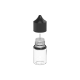 Comprar Chubby Gorilla Botella unicornio de 20ml con tapa a prueba de manipulaciones (botella transparente con cierre negro) al por mayor en España