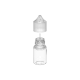 Comprar Chubby Gorilla Frasco unicornio corto de 20 ml con sello de seguridad (frasco transparente con cierre transparente) al por mayor en España