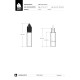 Comprar Chubby Gorilla Frasco unicornio CR de 20 ml con evidencia de manipulación (frasco negro con cierre negro) al por mayor en España