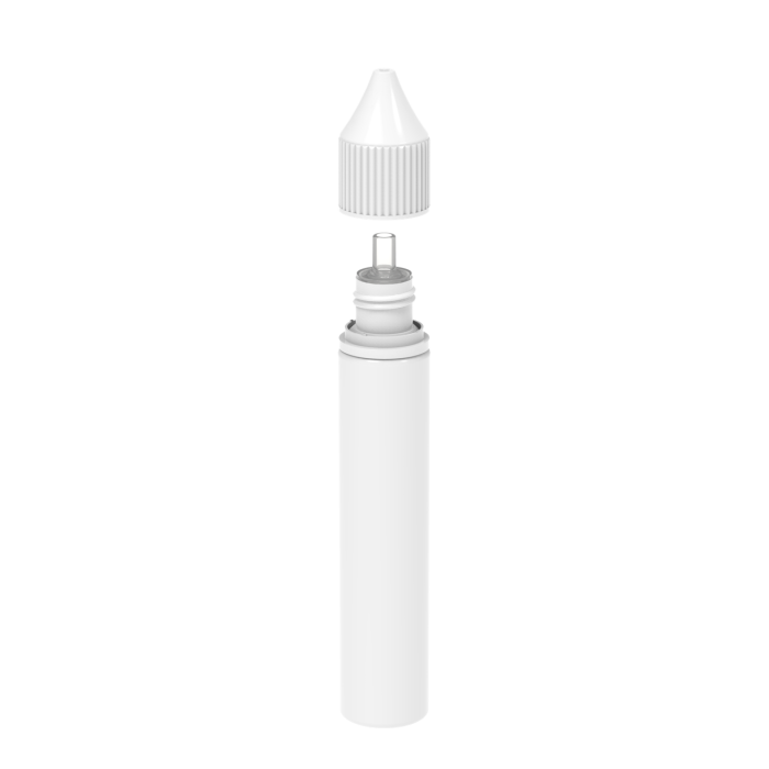 Comprar Chubby Gorilla Botella unicornio de 30 ml con reductor de flujo y evidencia de manipulación (botella blanca con tapa blanca) al por mayor en España