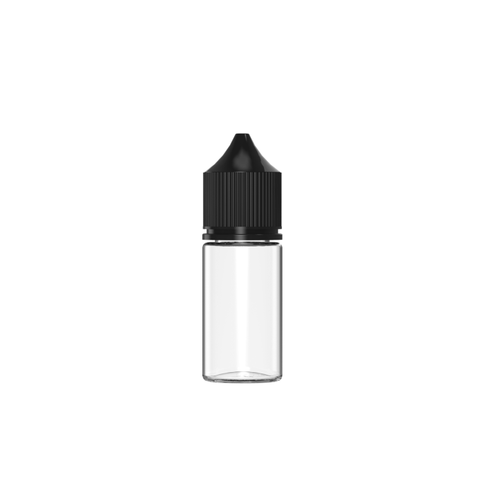 Comprar Chubby Gorilla Botella unicornio cr de 30 ml con tapa a prueba de manipulaciones (botella transparente con cierre negro) al por mayor en España