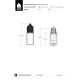 Comprar Chubby Gorilla Botella unicornio reductora de 30 ml con tapa a prueba de manipulaciones (botella blanca con cierre blanco) al por mayor en España