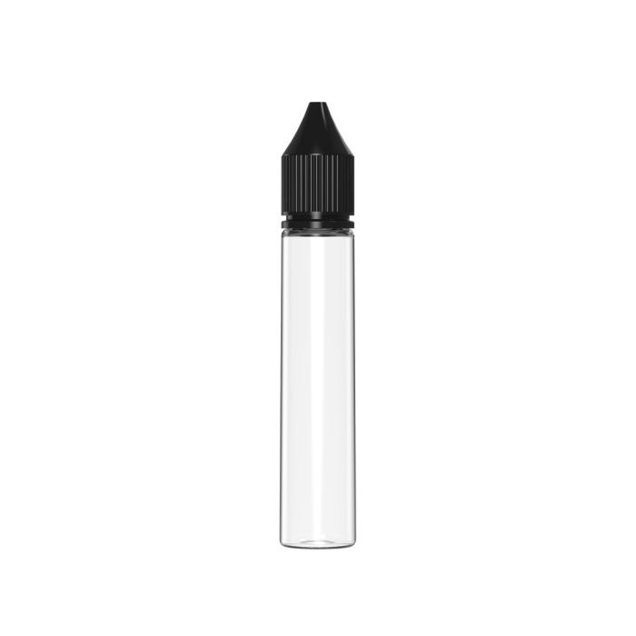 Comprar Chubby Gorilla Botella de unicornio CR de 30 ml con evidencia de manipulación (botella transparente con cierre negro) al por mayor en España