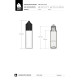 Comprar Chubby Gorilla Botella unicornio de 50 ml con reductor de flujo y evidencia de manipulación (botella transparente con cierre transparente) al por mayor en España