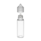 Comprar Chubby Gorilla Botella unicornio de 50 ml con reductor de flujo y evidencia de manipulación (botella transparente con cierre transparente) al por mayor en España