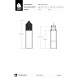 Comprar Chubby Gorilla Botella de unicornio CR de 50 ml con evidencia de manipulación (botella negra con cierre negro) al por mayor en España