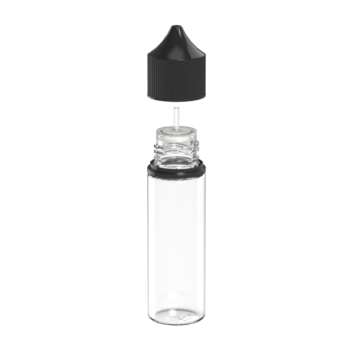 Comprar Chubby Gorilla Frasco unicornio CR de 50 ml con evidencia de manipulación (frasco transparente con cierre negro) al por mayor en España