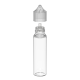 Comprar Chubby Gorilla Botella unicornio de 60 ml con reductor de flujo y evidencia de manipulación (botella transparente con cierre transparente) al por mayor en España