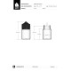Comprar Chubby Gorilla Botella unicornio de 60ml con tapa a prueba de manipulaciones (botella transparente con cierre negro) al por mayor en España