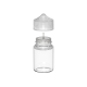 Comprar Chubby Gorilla Botella unicornio de 60 ml con tapa a prueba de manipulaciones (botella transparente con cierre transparente) al por mayor en España