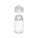 Comprar Chubby Gorilla Botella unicornio corta de 75 ml con sello de garantía (botella transparente con cierre transparente) al por mayor en España