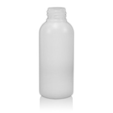 Frasco, 20/410, 50 ml, con tapa de rosca, natural, cilíndrica, HDPE, capacidad máxima 60 ml