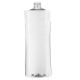 Comprar Frasco, 28/410, 1000 ml, con tapa de rosca, transparente, plana, para gel de ducha, PET al por mayor en España