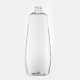 Comprar Frasco, 28/410, 750 ml, de presión, transparente, ovalada, PET, para gel de ducha al por mayor en España