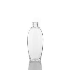 Frasco, 20/410, 50 ml, polímero de vidrio, transparente - Ovalada