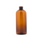 Comprar Frasco, 24/410, 150 ml, con tapa de rosca, marrón transparente, ovalada, PET. al por mayor en España