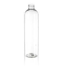 Frasco, 24/415, 300 ml, con tapa de rosca, transparente, PET