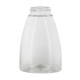 Comprar Frasco, 40 mm, 250 ml, con tapa de rosca, transparente, ovalada, PET al por mayor en España
