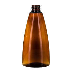 Botella, 24/410, 200 ml, transparente, marrón, moonsilk, PET