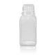 Comprar Frasco, 18/410, 15 ml, transparente, cuadrada, PET, solo para tapas al por mayor en España