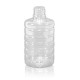 Comprar Frasco, 18/410, 100 ml, transparente, acanalada, PET, solo para tapas. al por mayor en España