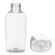 Comprar Frasco, 20/410, 50 ml, con tapa de rosca, transparente, ovalada, PET al por mayor en España