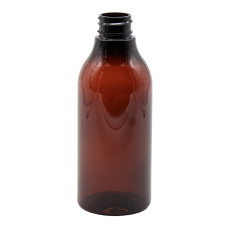 Frasco, 28/410, 300 ml, con tapa de rosca, marrón transparente, Provenza, PET