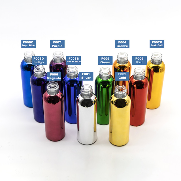 Comprar Frasco, 24/410, 150 ml, rosca, plateado, redonda Boston, PET al por mayor en España