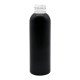 Comprar Frasco, 24/410, 150 ml, con tapa de rosca, negro mate, forma boston redonda, PET al por mayor en España