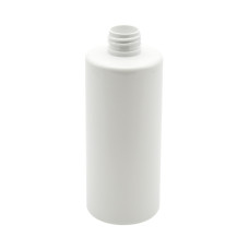 Frasco, 24/410, 250 ml, con rosca, blanca, tubular, PET