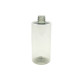 Comprar Frasco, 28/410, 500 ml, con tapa de rosca, transparente, redonda, de rPET. al por mayor en España