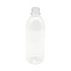 Comprar Frasco, 28/410, 500 ml, con tapa de rosca, transparente, PET. al por mayor en España