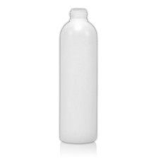 Frasco, 24/410, 250 ml, con tapa de rosca, natural, cilíndrica, HDPE