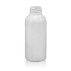 Frasco, 50 ml, 20/410, blanco, HDPE, capacidad máxima 60 ml