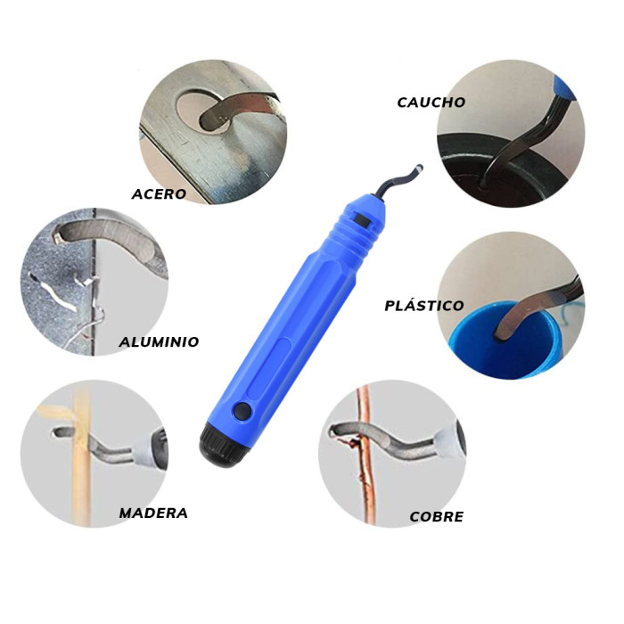 Kit de Recambio de 10 Cuchillas para Cortador Rebabador