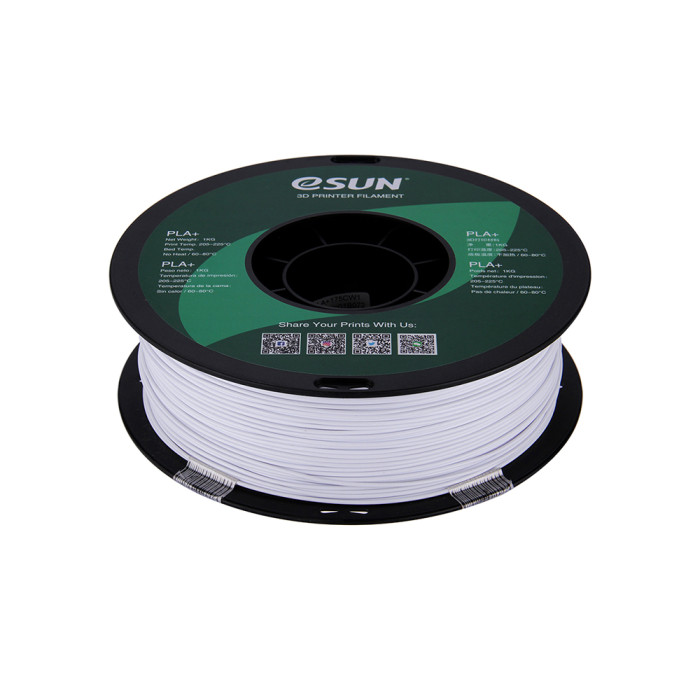 PLA+ eSUN Blanco 1,75 mm