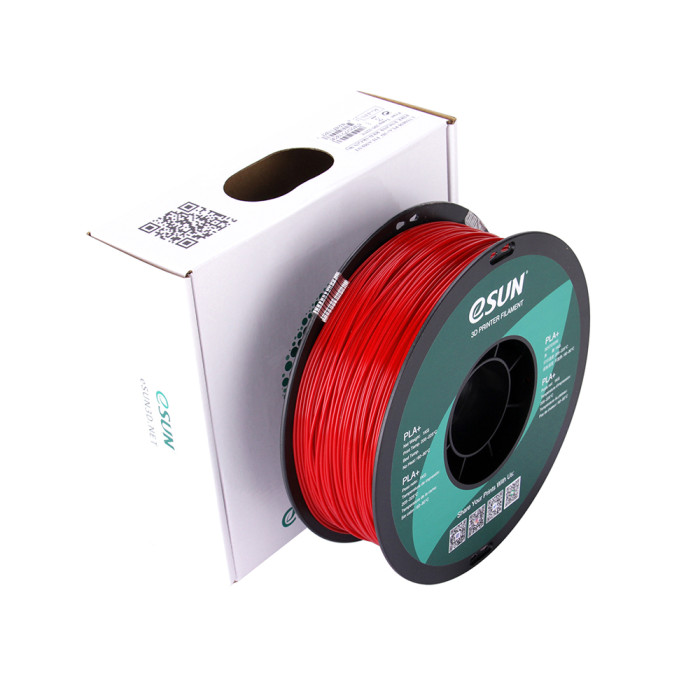 PLA+ eSUN Rojo Fire Engine Red 1,75 mm