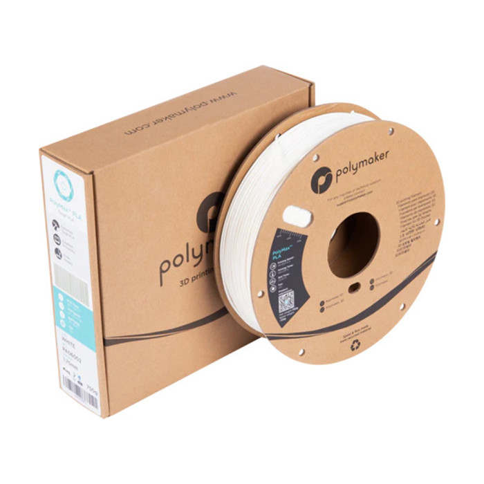 PLA Tough PolyMax PolyMaker Blanco 1.75 mm