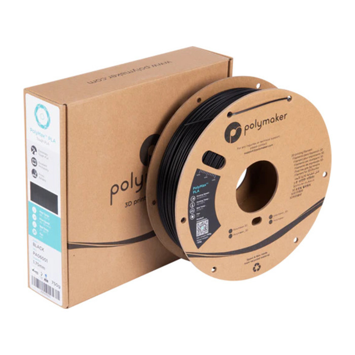 PLA Tough PolyMax PolyMaker Negro 1.75 mm