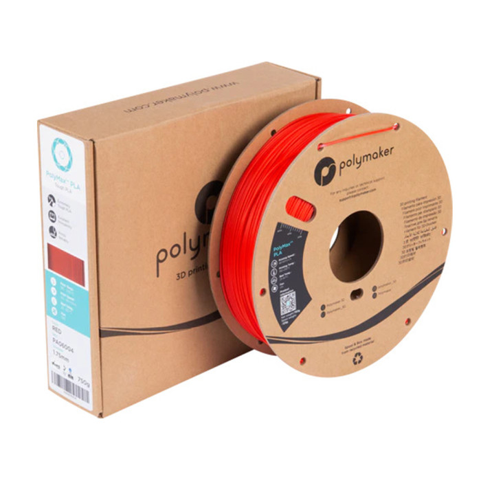 PolyMax Tough PLA PolyMaker Rojo 1.75 mm