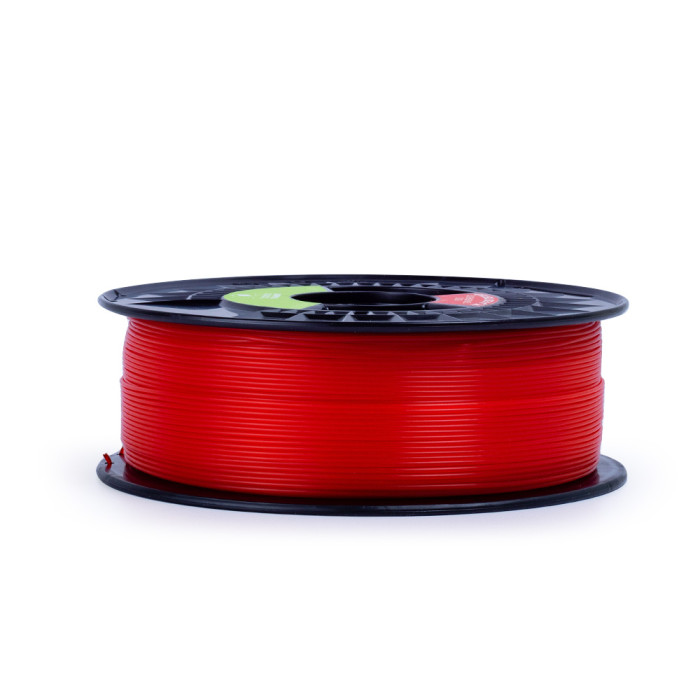 PLA i3D Tested Rojo Transparente 1.75 mm