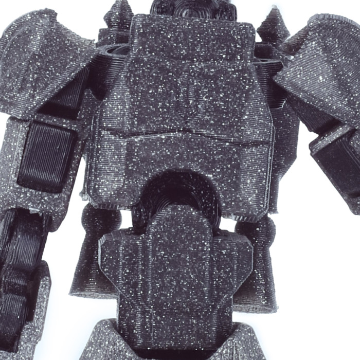 PLA i3D Tested Glitter Negro 1.75 mm