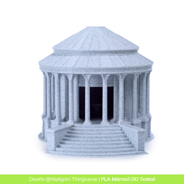 PLA i3D Tested Efecto Mármol 1.75 mm