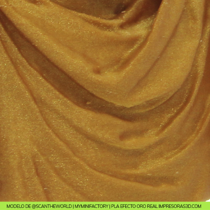 PLA i3D Tested Efecto Oro Real 1.75 mm