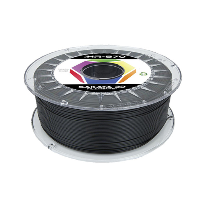 PLA HR-870 Sakata 3D Negro 1,75 mm