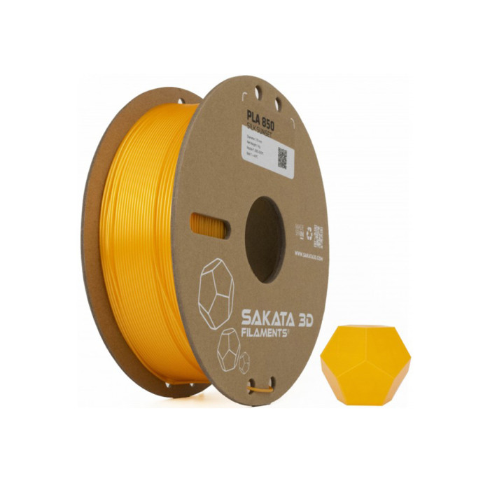 PLA 850 Sakata 3D Naranja Seda (Silk Sunset) 1,75 mm 1 Kg