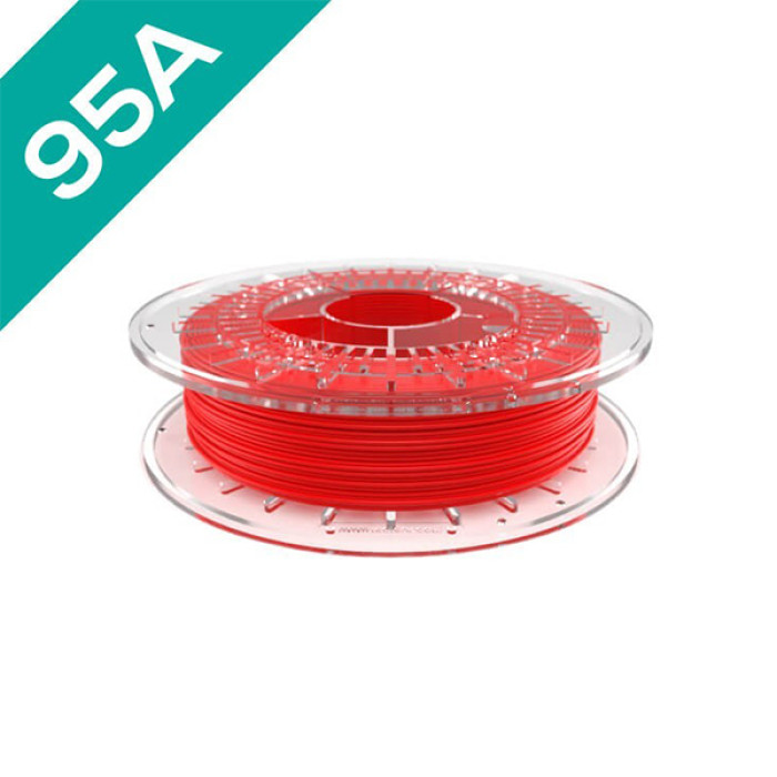 Filaflex 95A Rojo 1,75 mm (flexible-medio compatible con bowden)